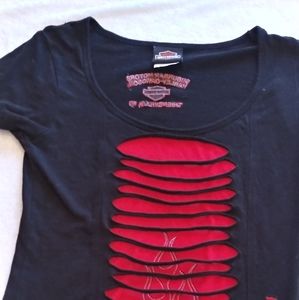 Harley Davidson distressed t-shirt